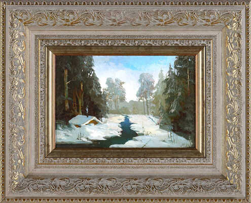 Быков Виктор Александрович. Зимнее утро 